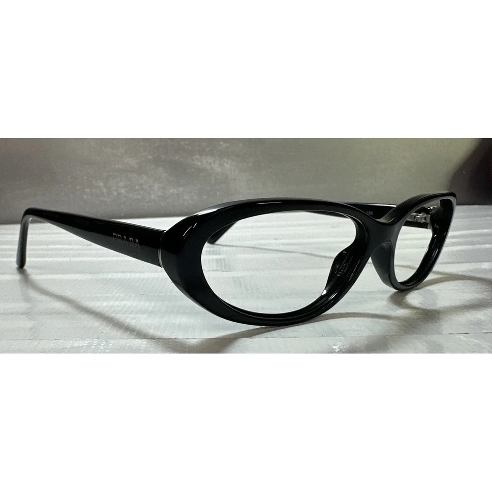 Prada VPR 15m 54-14 1ab-101  135 Black Women's Authentic (Frame Only)